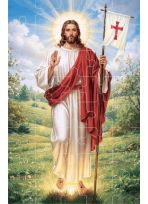 Puzzle religijne na Wielkanoc - Chrystus Zmartwychwstały