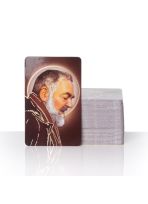 Obrazek Święty Ojciec Pio z modlitwą  