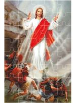 Puzzle religijne na Wielkanoc - Chrystus Zmartwychwstały