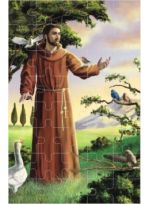 Puzzle religijne - Święty Franciszek