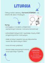 Liturgia - karty do gry z kolorowanką dla dzieci młodszych z SPE (PDF)