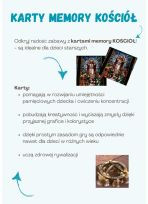 Kościół - karty memory dla dzieci starszych z SPE (PDF)