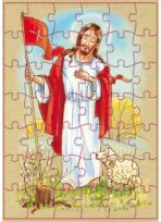 Puzzle religijne na Wielkanoc - Dobry Pasterz