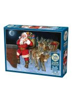 Puzzle 500 Przez komin, pod choinkę Cobble Hill