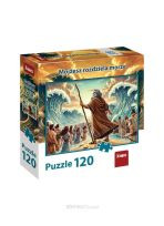 Puzzle 120 Mojżesz rozdziela morze