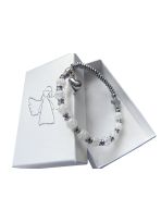 Różaniec bransoletka Pamiątka I Komunii Świętej 