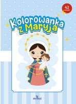 Kolorowanka z Maryją - 42 naklejki