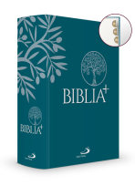 Biblia Plus Pismo Święte czytane metodą skrutacji -  oprawa twarda turkusowa z paginatorami 