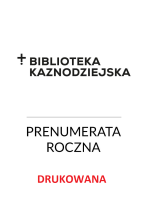 Biblioteka Kaznodziejska. Prenumerata roczna