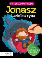 Biblijna zdrapywanka. Jonasz i wielka ryba