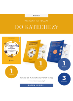 Pakiet: Katecheza Parafialna z dodatkowymi infografikami (Książka + 2 Teczki)