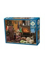 Puzzle 500 Kocięta przy piecyku Cobble Hill
