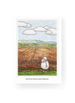 Pocztówka z kolorowanką - Jeśli ziarno obumrze