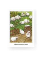 Pocztówka z kolorowanką - Kto wejdzie