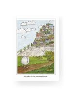 Pocztówka z kolorowanką - Nie zawali się dom