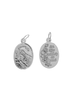 Medalik srebrny - Święta Rita ML011