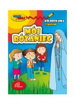 Mój różaniec. Kolorowanka z zabawami