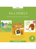 Zestaw przyjaznych książek ze zwierzętami dla dzieci