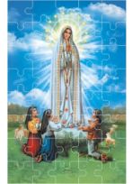 Puzzle religijne - Matka Boża Fatimska