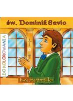 Święty Dominik Savio - kolorowanka