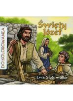 Święty Józef - kolorowanka