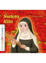 Święta Rita – kolorowanka