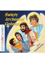 Święty Archanioł Gabriel – kolorowanka