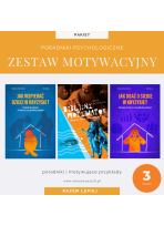 Zestaw motywacyjny z poradnikami psychologicznymi