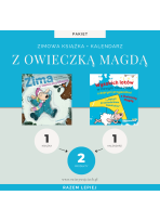 Zimowy zestaw z Owieczką Magdą (książka + kalendarz 2026)