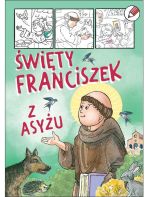 Kolorowanka - św. Franciszek z Asyżu