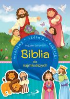 Biblia dla najmłodszych. Modlitwy, zadania, naklejki