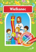Kolorowanka Wielkanoc + naklejki