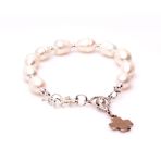 Bransoletka - różaniec z prawdziwych pereł