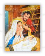 Puzzle religijne - Święta Rodzina z Dzieciątkiem