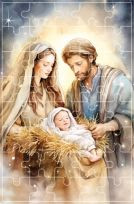 Puzzle religijne - Święta Rodzina z Dzieciątkiem