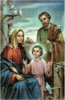 Puzzle religijne - Święta Rodzina
