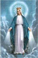 Puzzle religijne - Matka Boża Niepokalana