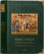 Biblia Nawarska Pismo Święte Nowego Testamentu z okuciami