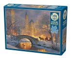 Puzzle 500 Zima w parku Cobble Hill