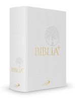 Biblia Plus - Pismo Święte czytane metodą skrutacji - płótno biała 