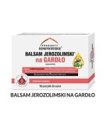 Balsam Jerozolimski na gardło pastylki - Produkty Bonifraterskie