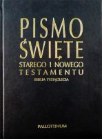 Biblia Tysiąclecia B6 czarna Pallottinum
