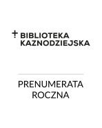 Biblioteka Kaznodziejska. Internetowa. Prenumerata roczna.