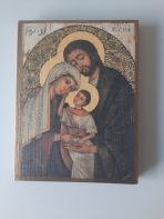 Ikona Święta Rodzina - Dom Pełen Miłości 20x26,5 Lancelot Studio