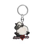 Brelok owieczka - JESUS LOVES ME (różowy)