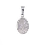 Medalik srebrny - Matka Boża Częstochowska Czarna Madonna
