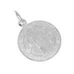 Medalik srebrny - Medalik Świętego Benedykta ML006