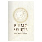 Pismo Święte Stary i Nowy Testament B5 - oprawa biała z obwolutą