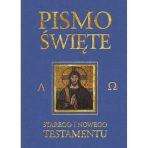 Pismo Święte Starego i Nowego Testamentu granatowe 