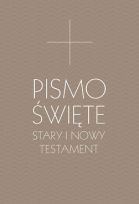 Pismo Święte Stary i Nowy Testament B6 - oprawa szara